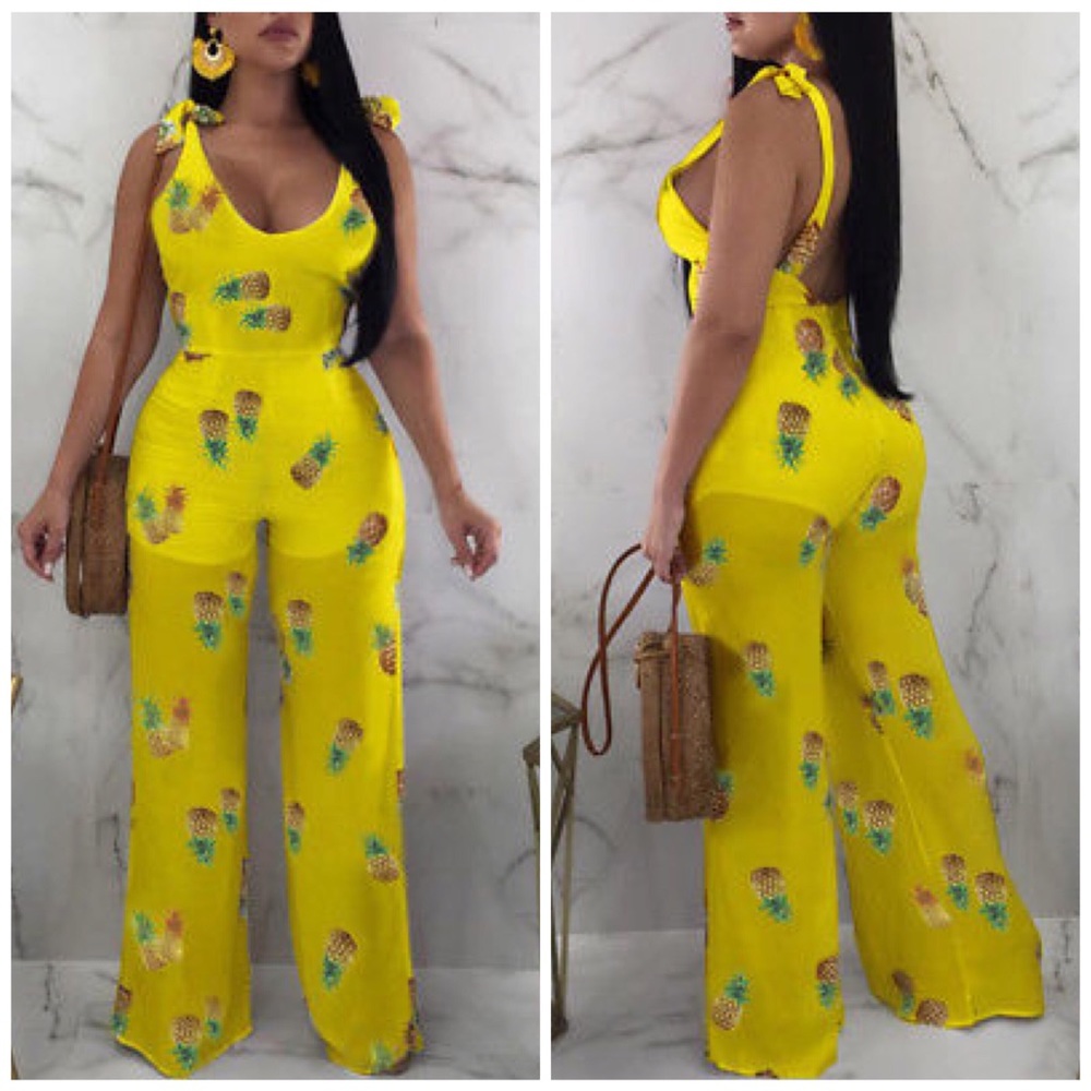 Pineapple Jumpsuit